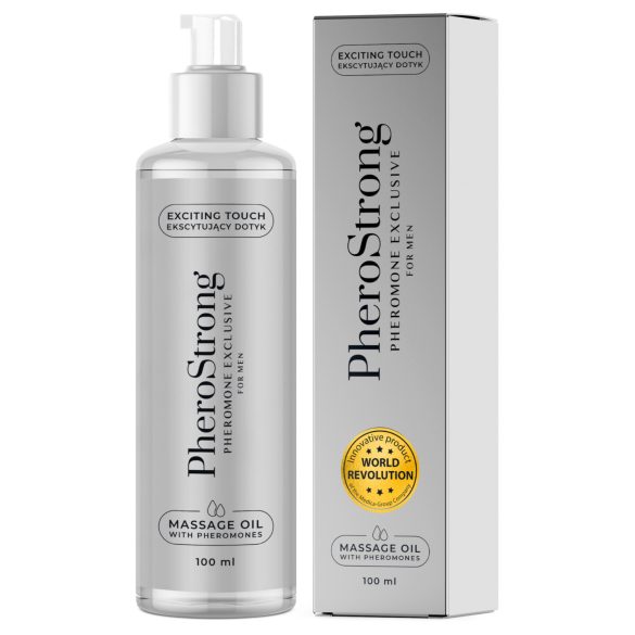 PheroStrong Exclusive - Masāžas eļļa vīriešiem (100 ml)