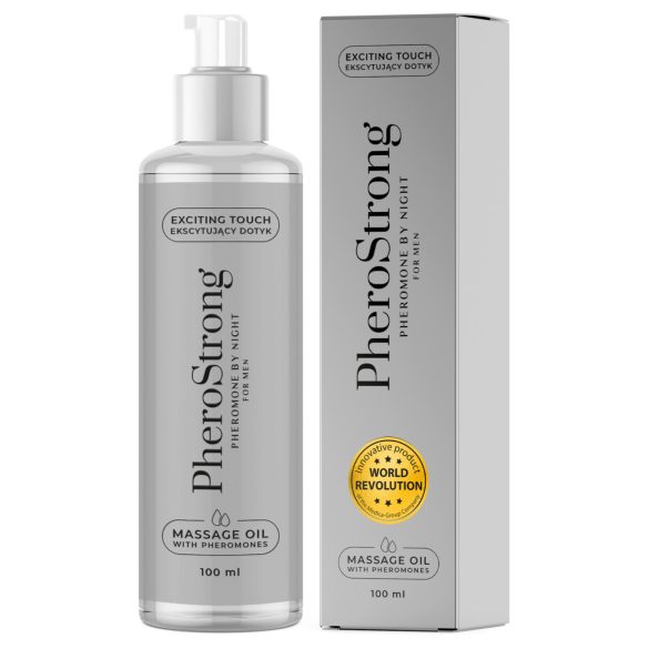 PheroStrong Nakts - Vīriešu masāžas eļļa (100ml)