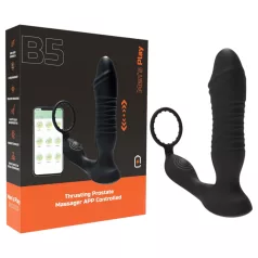   Men's Play - anālais vibrators ar attālinātu vadību melns