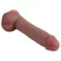Natural Play - silikona dildo 24 cm (dabīgs)
