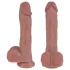 Natural Play - bīdāms-rotējošs vibrators (dabisks)