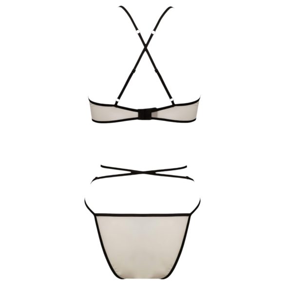 Passion Chika - krēmkrāsas krūštura komplekts