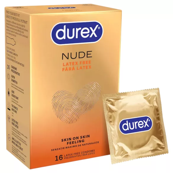 Durex Real Feel - lateksa nesaturoši prezervatīvi (16 gab.)