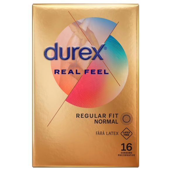 Durex prezervatīvi bez lateksa Real Feel 16 gab.