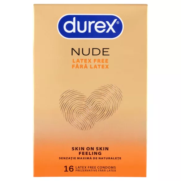 Durex Real Feel - lateksa nesaturoši prezervatīvi (16 gab.)