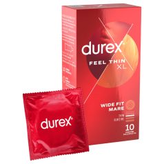   Durex Feel Thin XL - prezervatīvi īpaši plāni dabīgai sajūtai 10 gab.