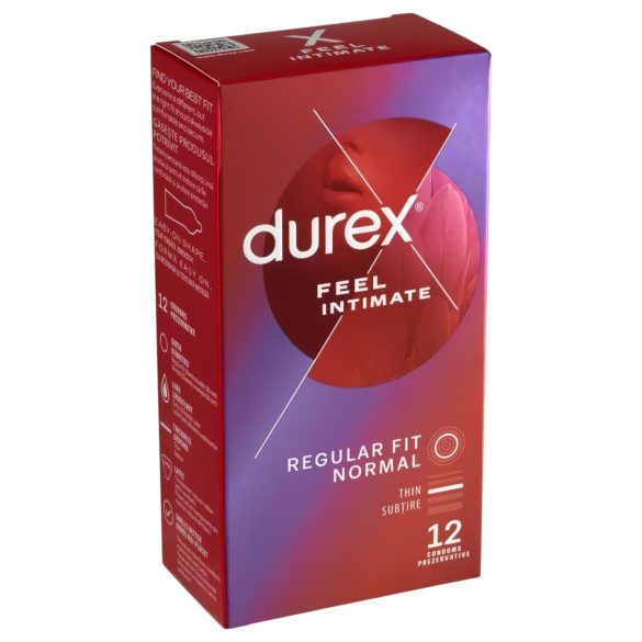 Durex Feel Intimate - prezervatīvi, īpaši plāni, 2x12 gab