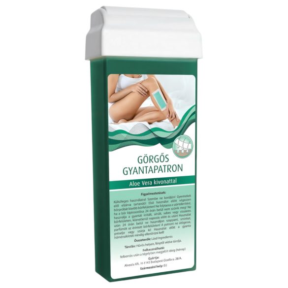 Gyanta kasetne ar platu rullīti aloe vera 100ml