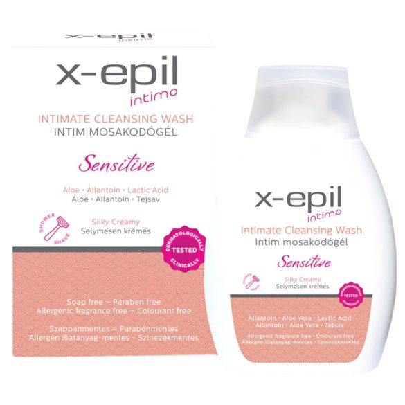 X-Epil Intimo Sensitive - intīms mazgāšanās gēls (250ml)