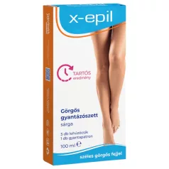 X-Epil - vaskaļa vaska komplekts - dzeltens
