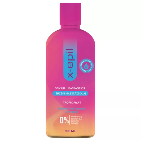 X-Epil - masāžas eļļa jutekliska 100ml