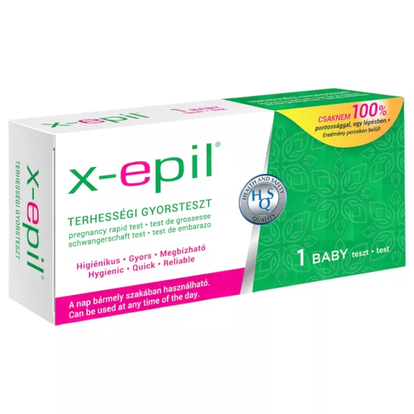 X-Epil - grūtniecības tests strēmele 1 gab