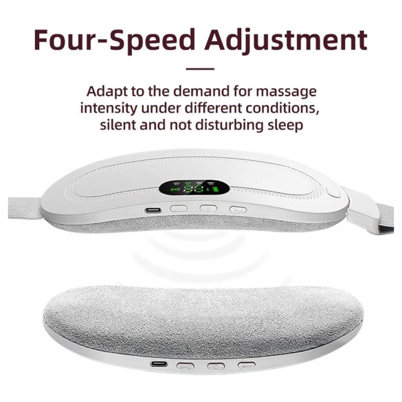 EMS - akumulatora masāžas josta menstruācijai balta