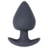 Desirel Obsidian - ar aplikāciju vadāms anālais vibrators (melns)