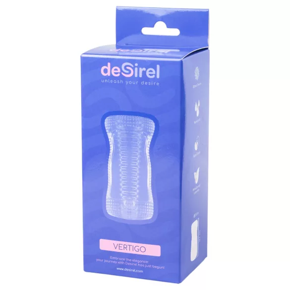 Desirel Vertigo - caurspīdīgs ribots masturbators