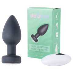   Desirel Easy Obsidian - akumulators, radio anālais vibrators (melns)