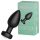 Desirel Easy Obsidian - bezvadu, radio vadīts anālais vibrators (melns)