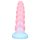 OgazR - spožo vienradža dildo - 22cm (varavīksne)