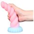 OgazR - spožo vienradža dildo - 22cm (varavīksne)