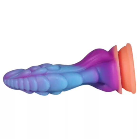 OgazR - dilds spīdošs pūķa forma 22cm lillā-rozā