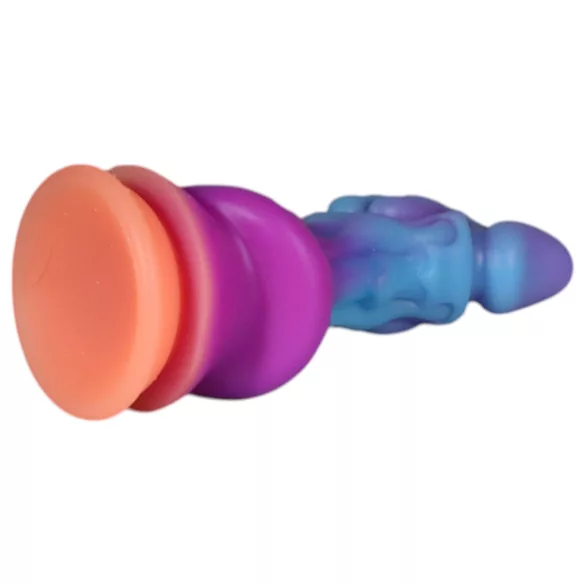OgazR - dilds spīdošs pūķa forma 22cm lillā-rozā