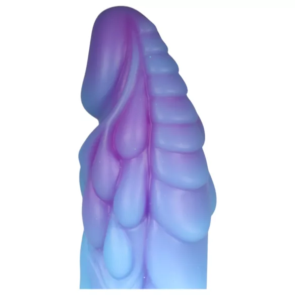 OgazR - dilds spīdošs pūķa forma 22cm lillā-rozā