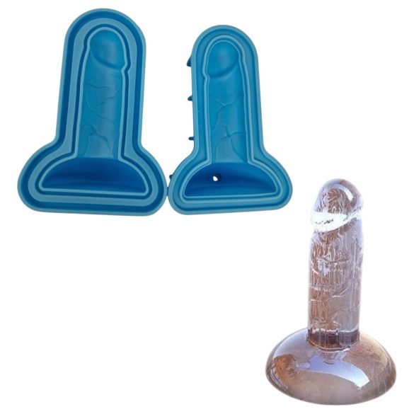 Dildo formas ledus veidotājs - zils