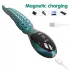 Monster Fuck - vibrators ar polipiem, zaļš