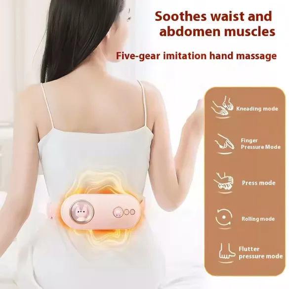 HappyPet Comfort menstruālais masāžas josta balta