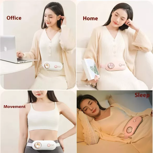 HappyPet Comfort menstruālais masāžas josta balta