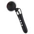 Saliekams, bezvadu masāžas vibrators (melns)