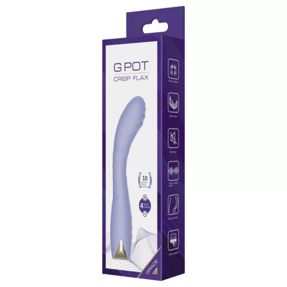 Biu-Biu - G-punkta vibrators ar izliekumu violets