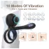 Biu-Biu - pāra vibrators un dzimumlocekļa gredzens melns