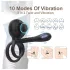 Biu-Biu - pāra vibrators un dzimumlocekļa gredzens melns