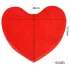 Desirel Magic Pillow - sirds formas seksa spilvens (sarkans)