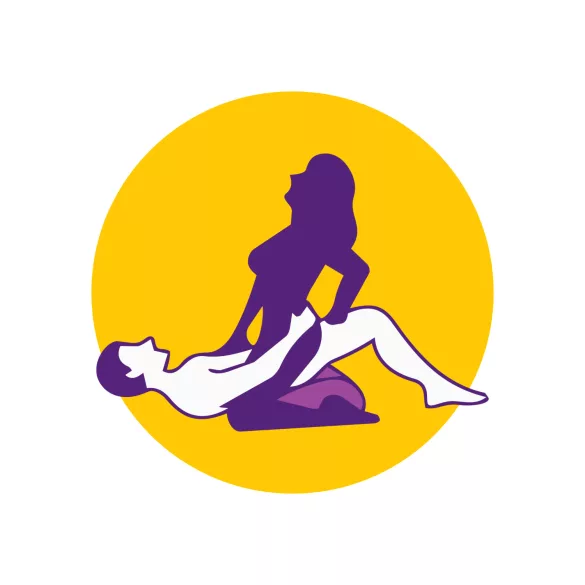 Desirel Magic Pillow - sirds formas seksa spilvens (sarkans)