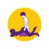 Desirel Magic Pillow - sirds formas seksa spilvens (sarkans)