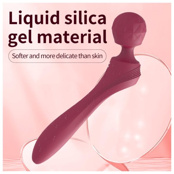 Lonely - vibrators sievietēm ar izliektu formu, sarkans