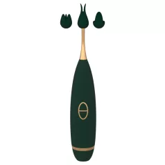   Lonely - klitora stimulējošs vibrators - 3 daļās (zaļš)