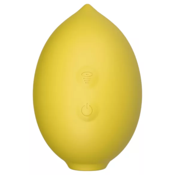Lemon Squeeze - citronformas klitora sūcējs-vibrators (dzeltens)