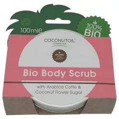   Coconutoil - ķermeņa skrubis ar kafiju un kokosziedu cukuru 100ml