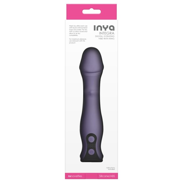 NS Novelties - vibrators ar stumšanas un rotējošu funkciju violets