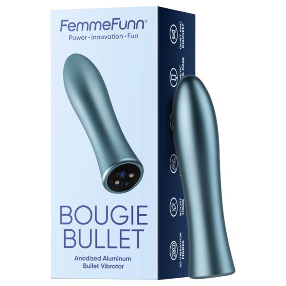 FemmeFunn vibrators sievietēm alumīnija sudraba premium