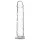 Addiction Crystal - piesūceknīša dildo (caurspīdīgs) - 18 cm