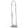 Addiction Crystal - dildo ar piesūcekni caurspīdīgs 20 cm