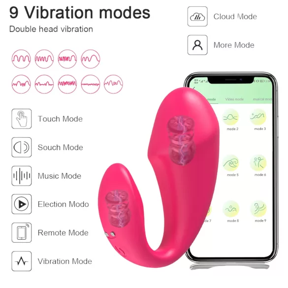 AlvUp - vibrējošā olas rotaļlieta rozā