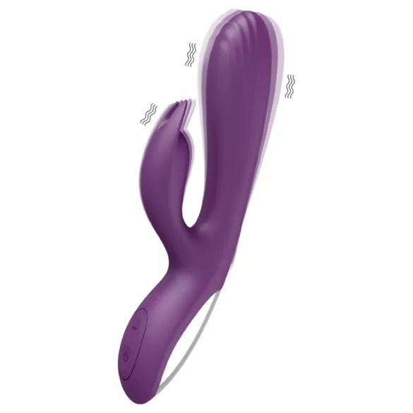 AlvUp - G-punkta vibrators ar trusīša ausīm violets