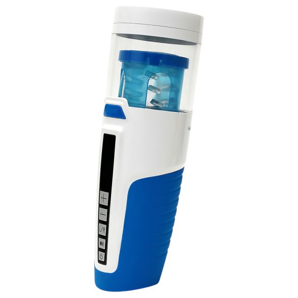 Leten SM370 - vaidzošs, rotējošs masturbators (balts)