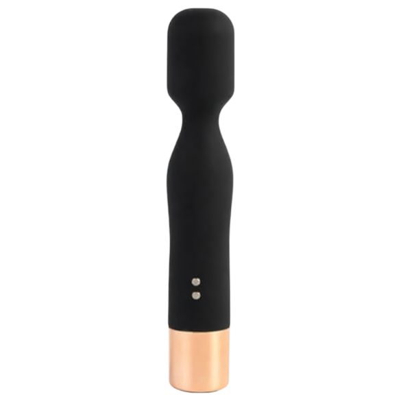 Akkumulatora masāžas vibrators (melns)