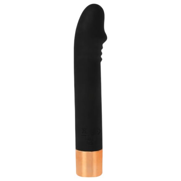Charming Vibe Dick - akumulatora G-punkta vibrators (melns)